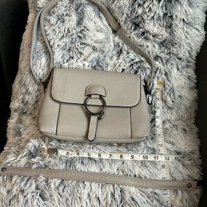 Elegant Gray Shoulder Bag